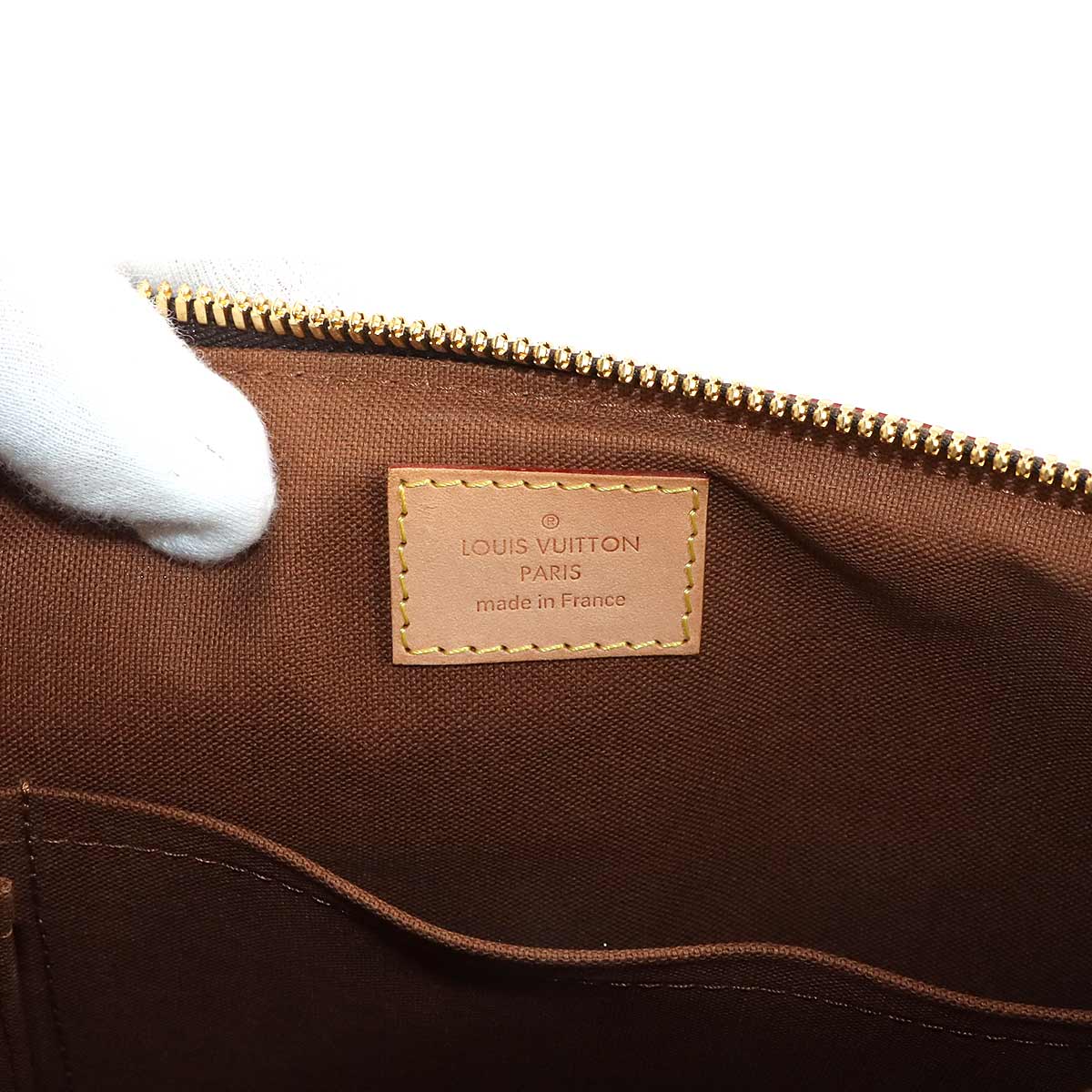 Monogram Palermo PM 2way Tote Shoulder Bag Brown M40145