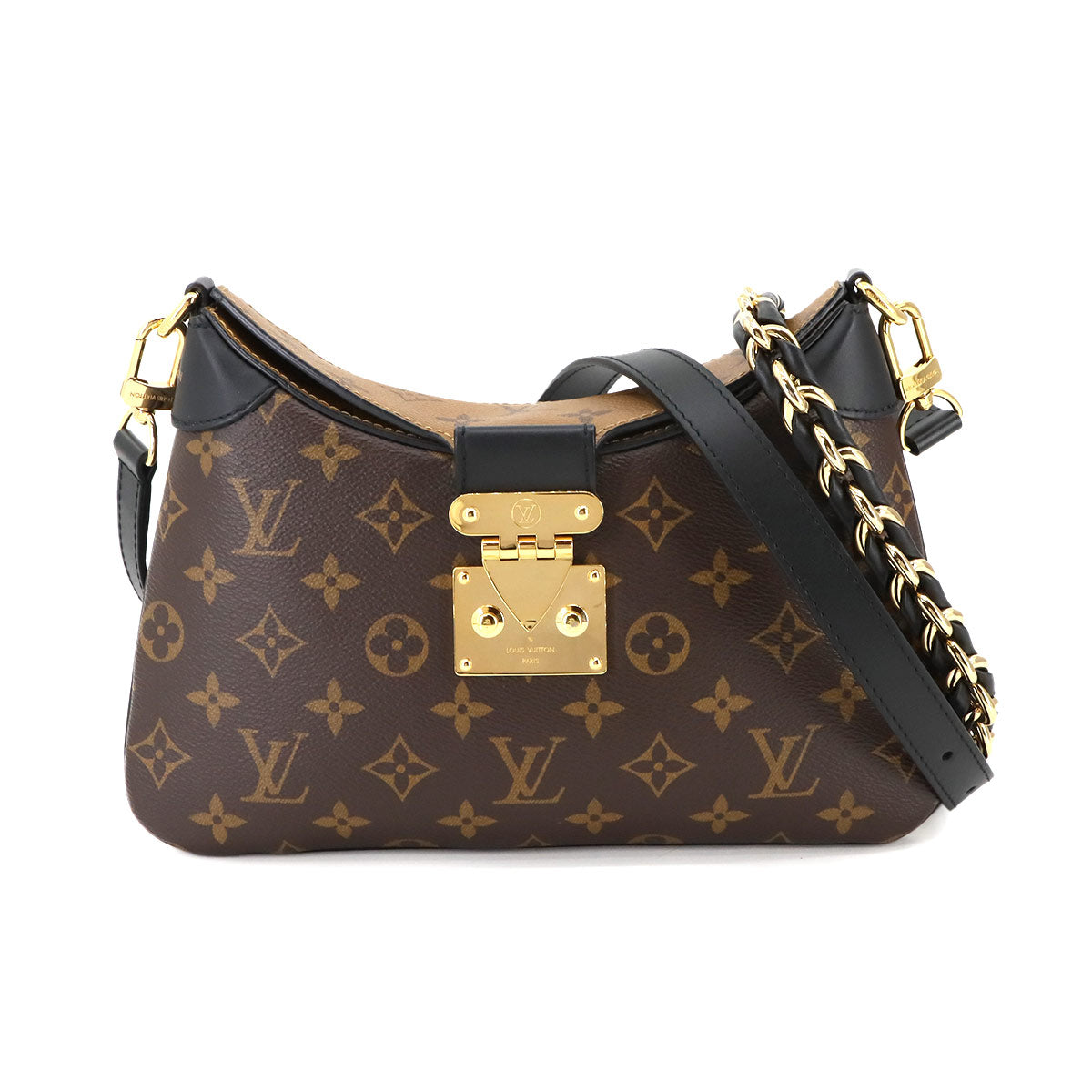 Monogram Reverse LV Twinny Shoulder Bag M46659 Brown
