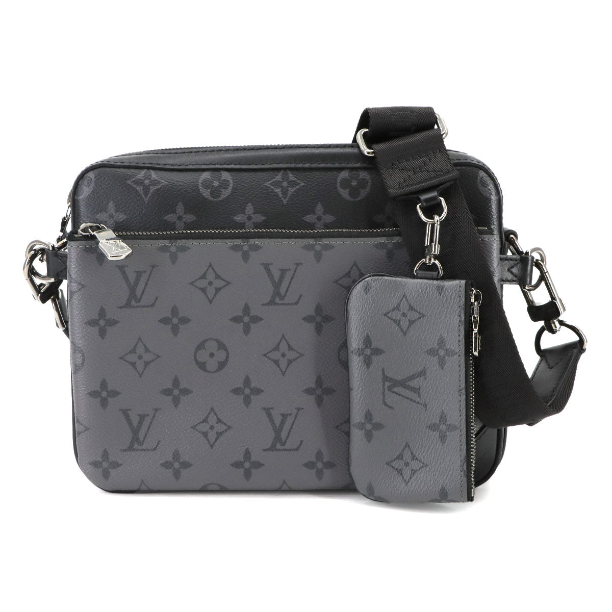 Monogram Eclipse Trio Messenger Shoulder Bag M69443 Purse