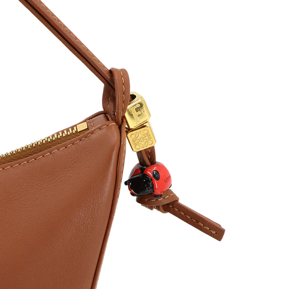 Hammock Hobo Bag Shoulder Bag Mini Leather Tan Brown A538G13X01