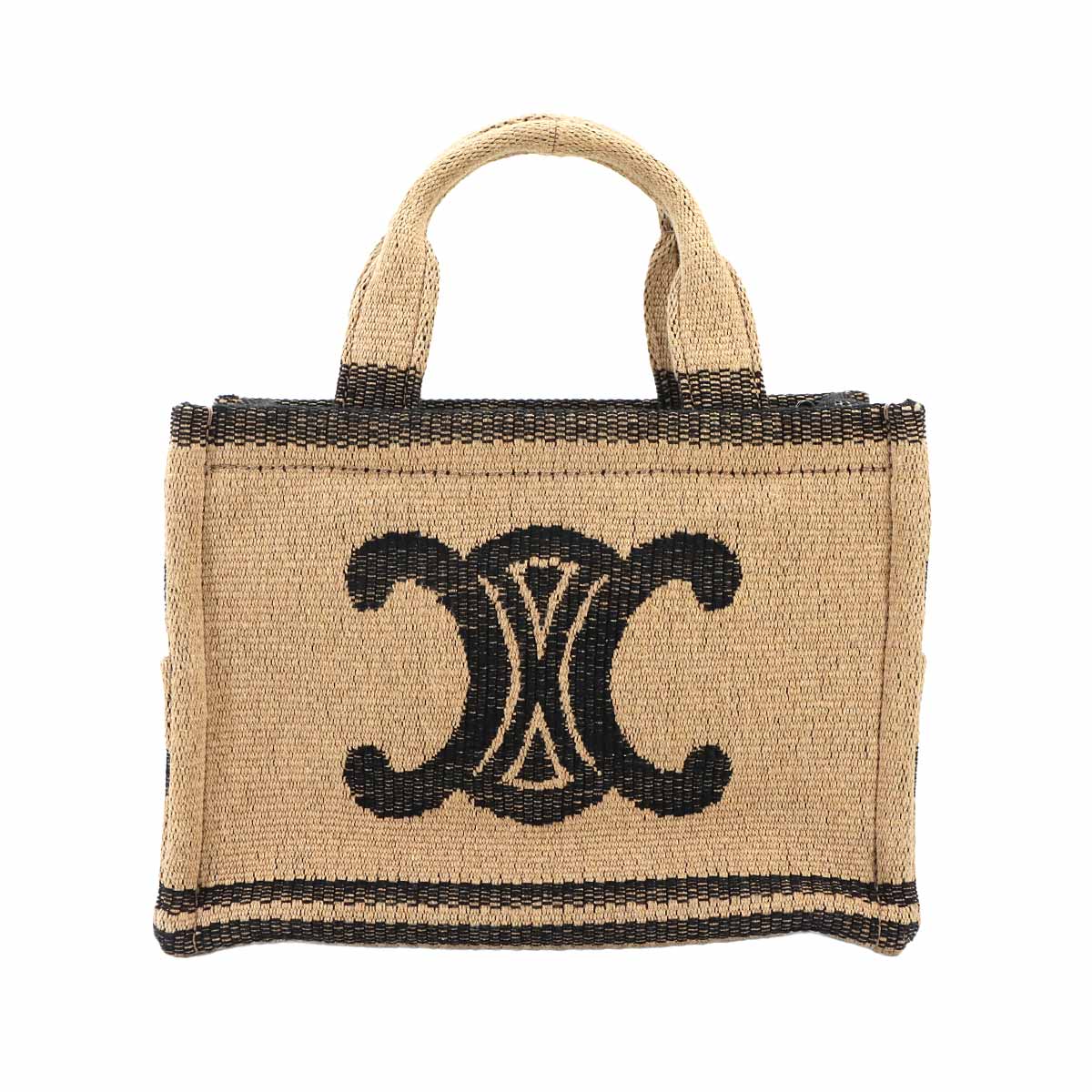 Small Cabas Thais Tote Shoulder Bag Canvas 199162 Triomphe