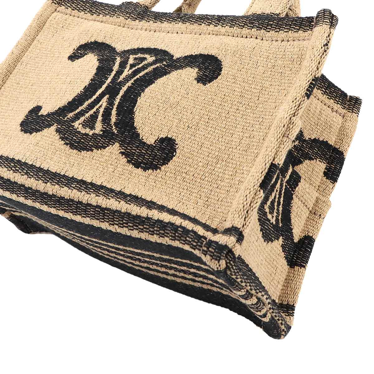 Small Cabas Thais Tote Shoulder Bag Canvas 199162 Triomphe