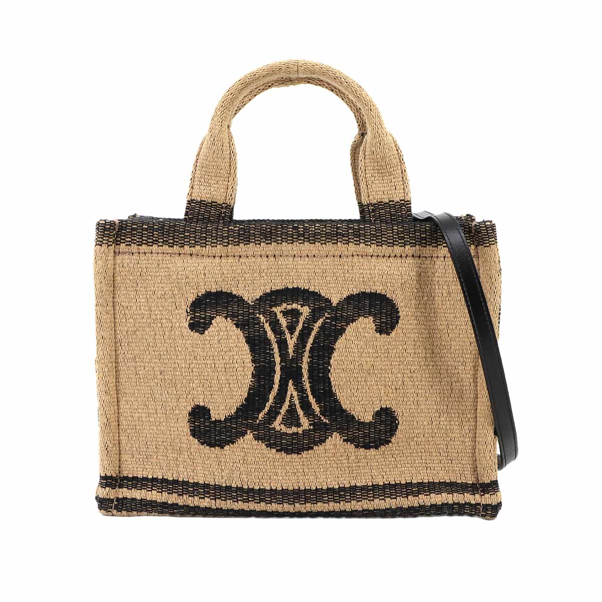 Small Cabas Thais Tote Shoulder Bag Canvas 199162 Triomphe