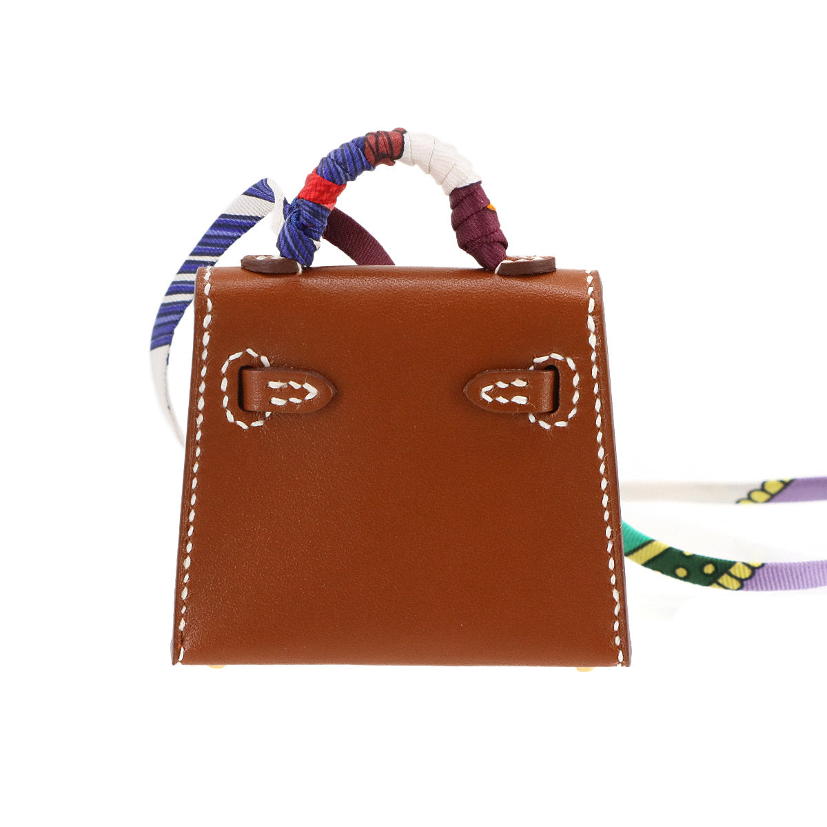 Kelly Twilly Bag Charm Veau Tadelakt Fauve