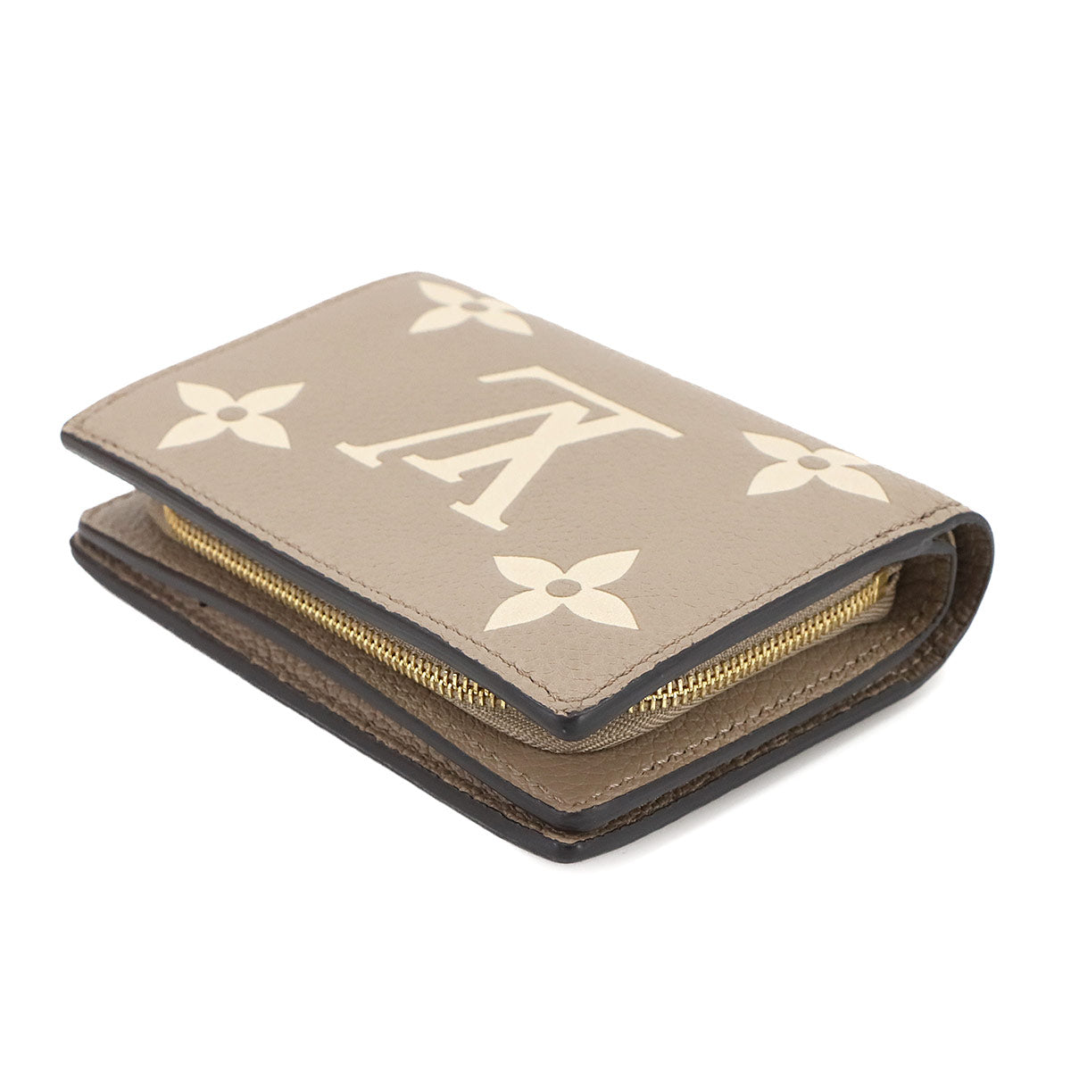 Monogram Empreinte Clea Wallet Tourterelle Creme M82370