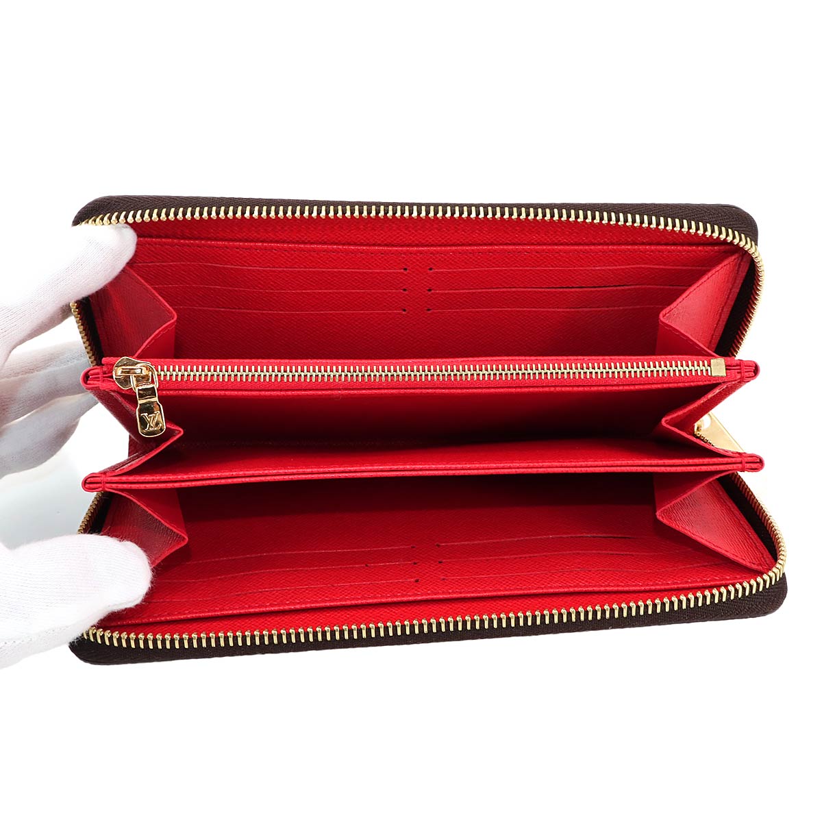 Monogram Zippy Wallet Brown Coquelicott M41896 Purse