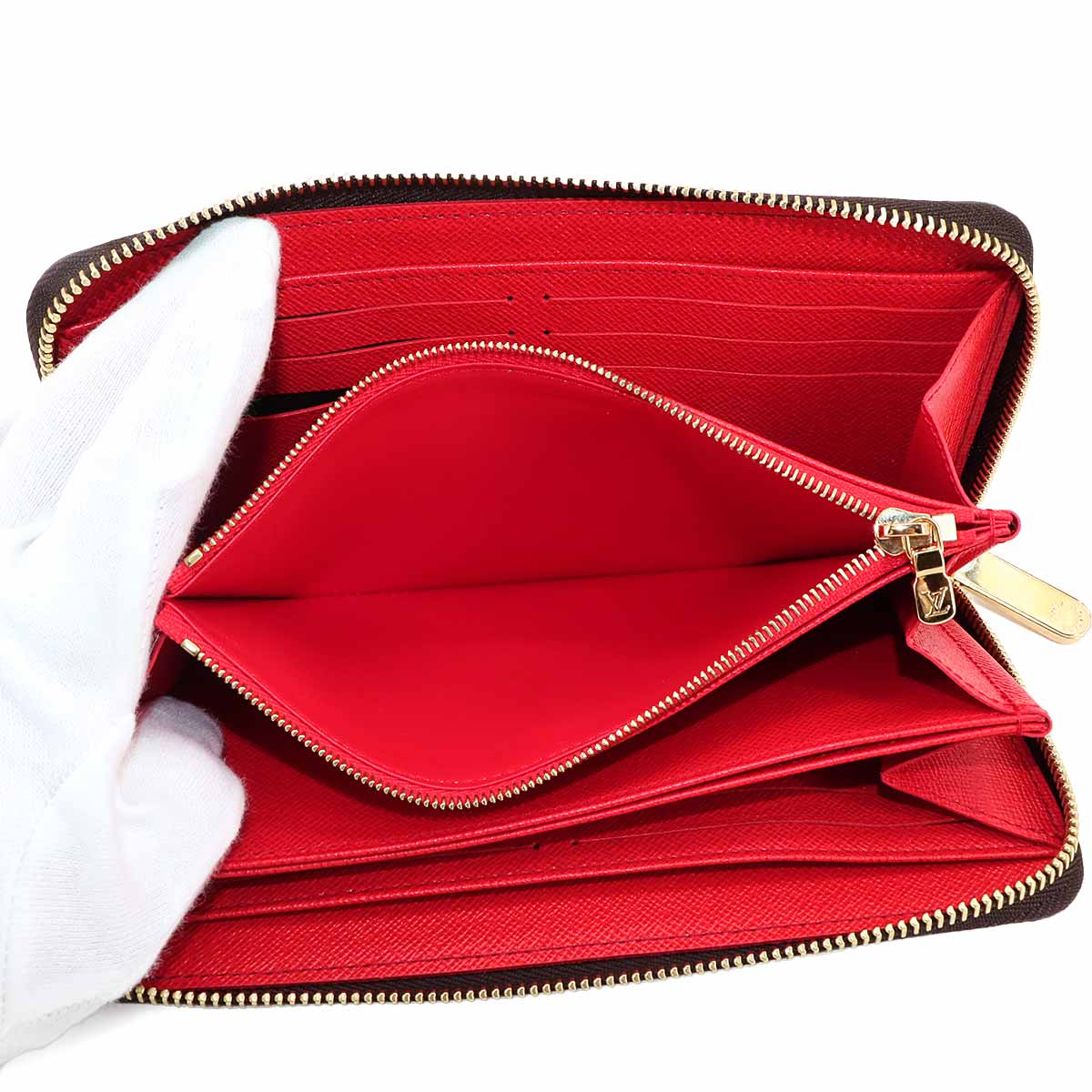 Monogram Zippy Wallet Brown Coquelicott M41896 Purse