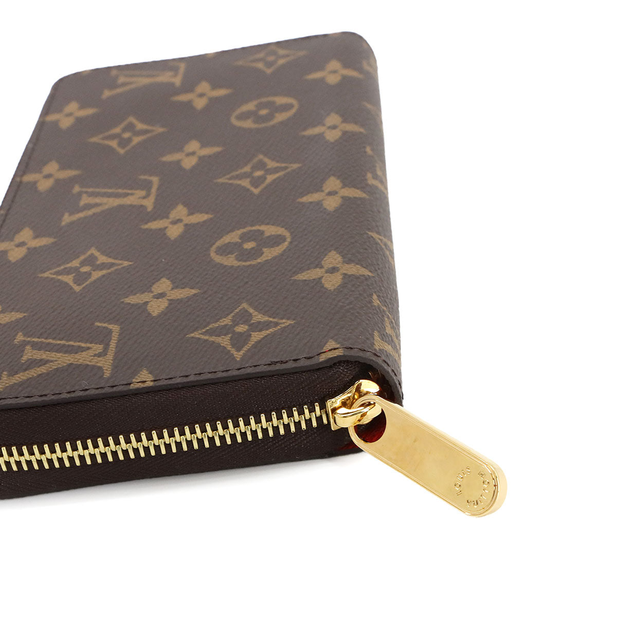 Monogram Zippy Wallet Brown Coquelicott M41896 Purse