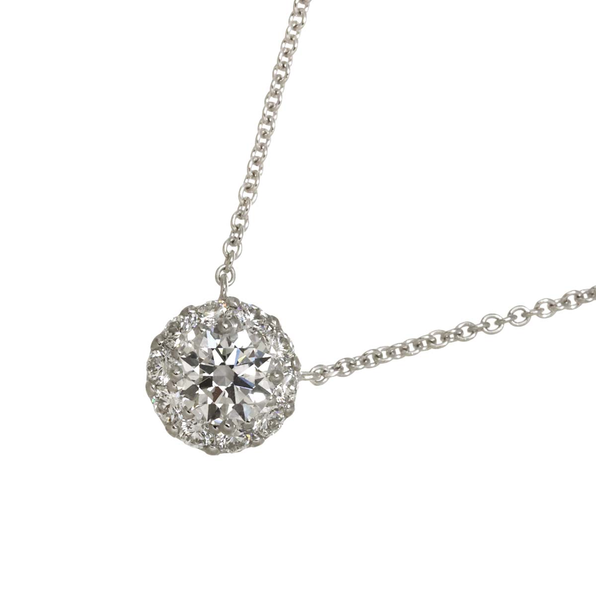 Icon Diamond 0.50ct D/VS2/3EX Necklace 18K WG 750
