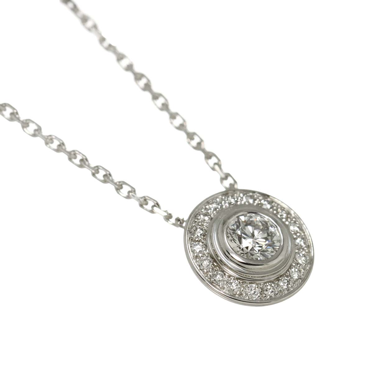 d Amour Necklace Diamond Necklace 18K WG 750