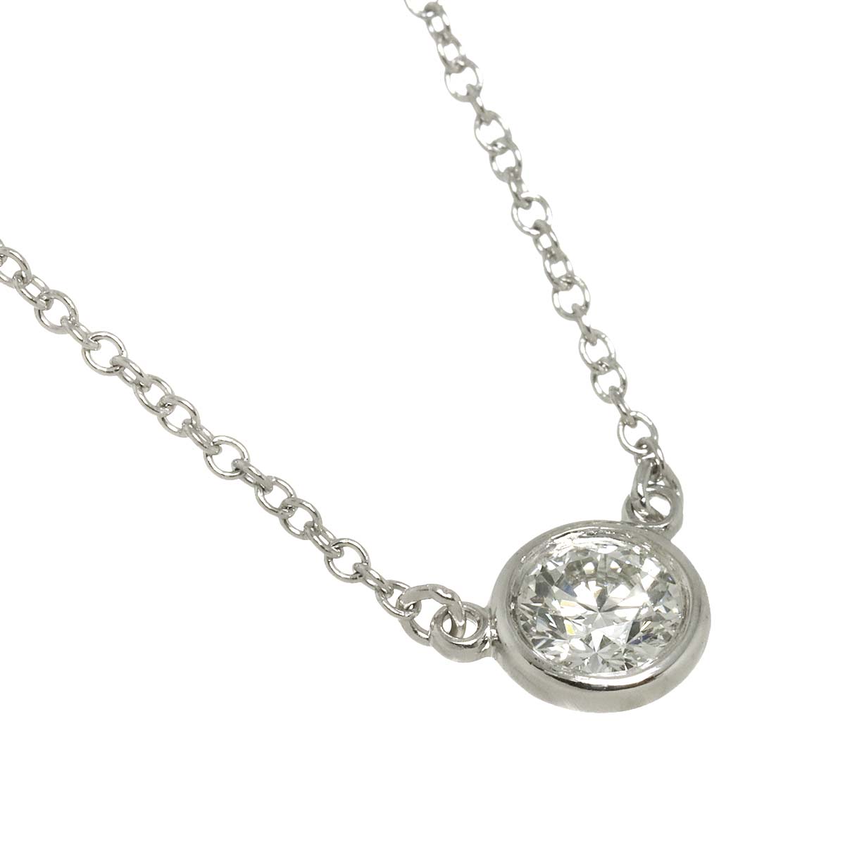 By The Yard Diamond Necklace Platinum