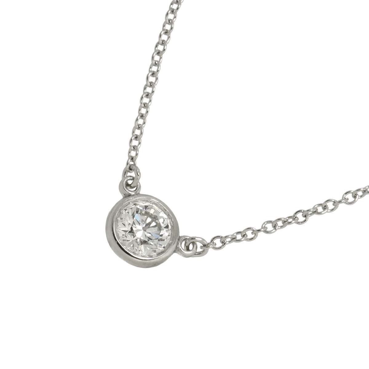 By The Yard Diamond Necklace Platinum
