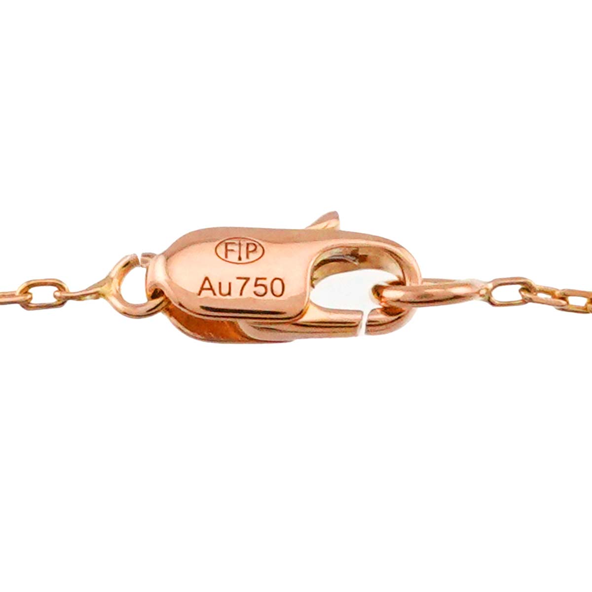 Force10 Diamond Necklace Small 18K Pink Gold 750