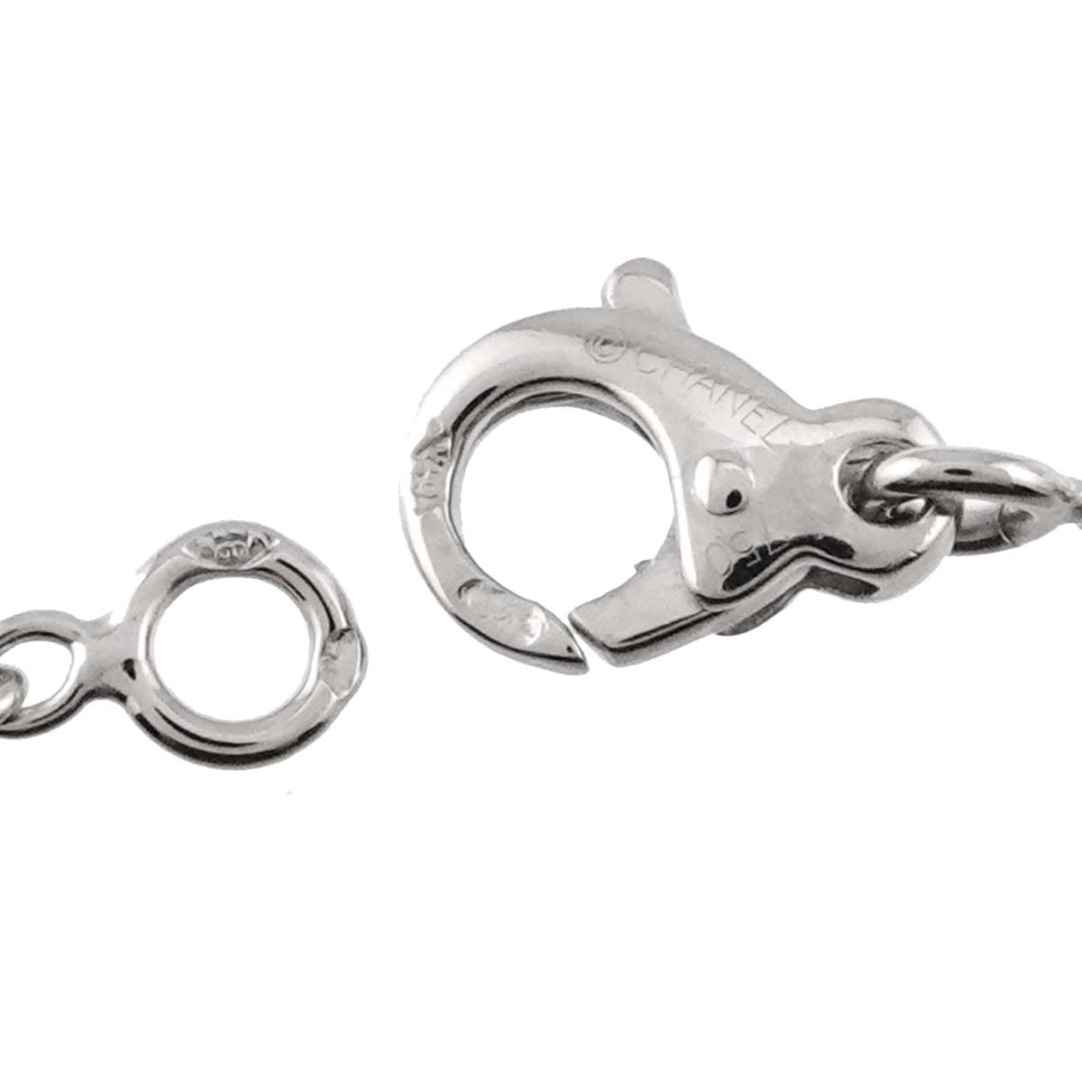 Chain Necklace 18K White Gold 750