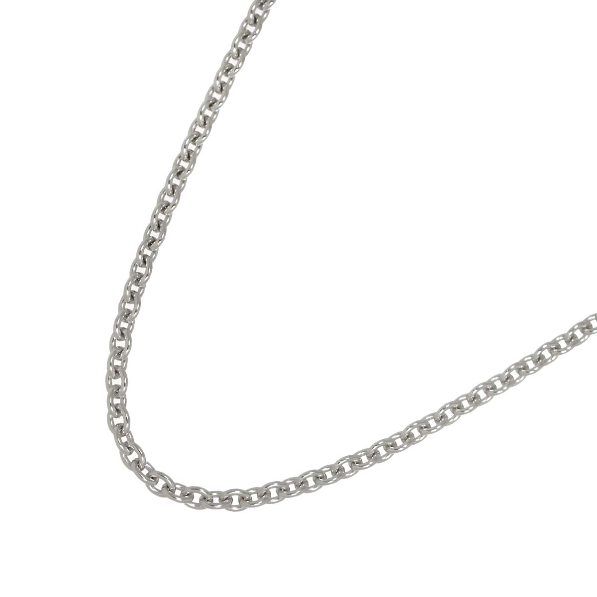 Chain Necklace 18K White Gold 750