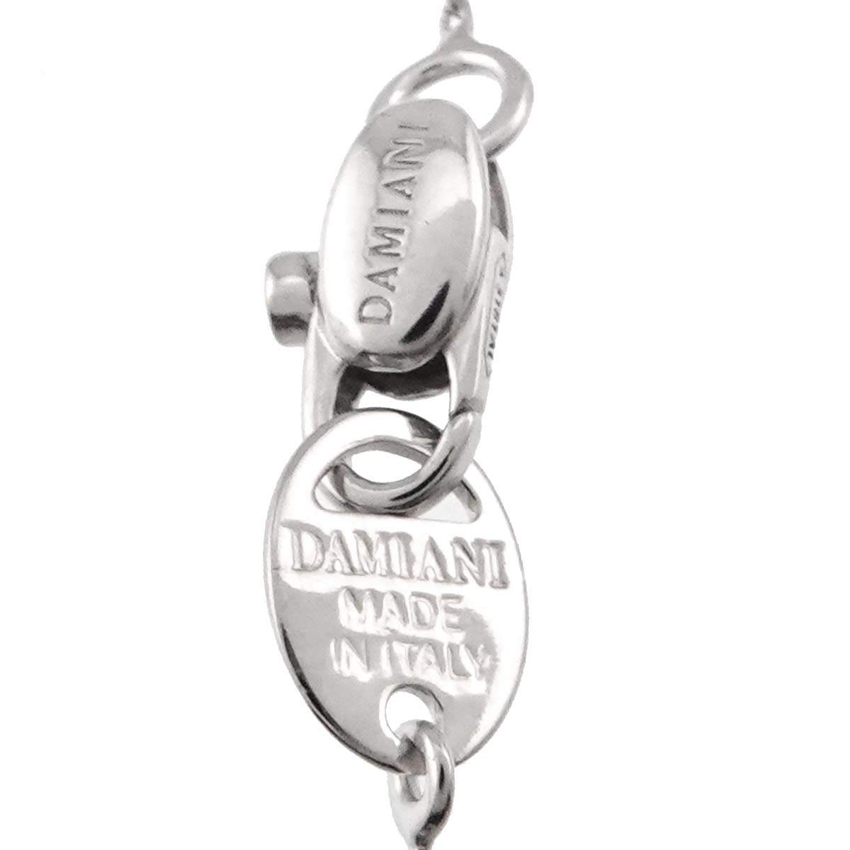 Belle Epoque Mini Diamond Cross Necklace 18K WG 750