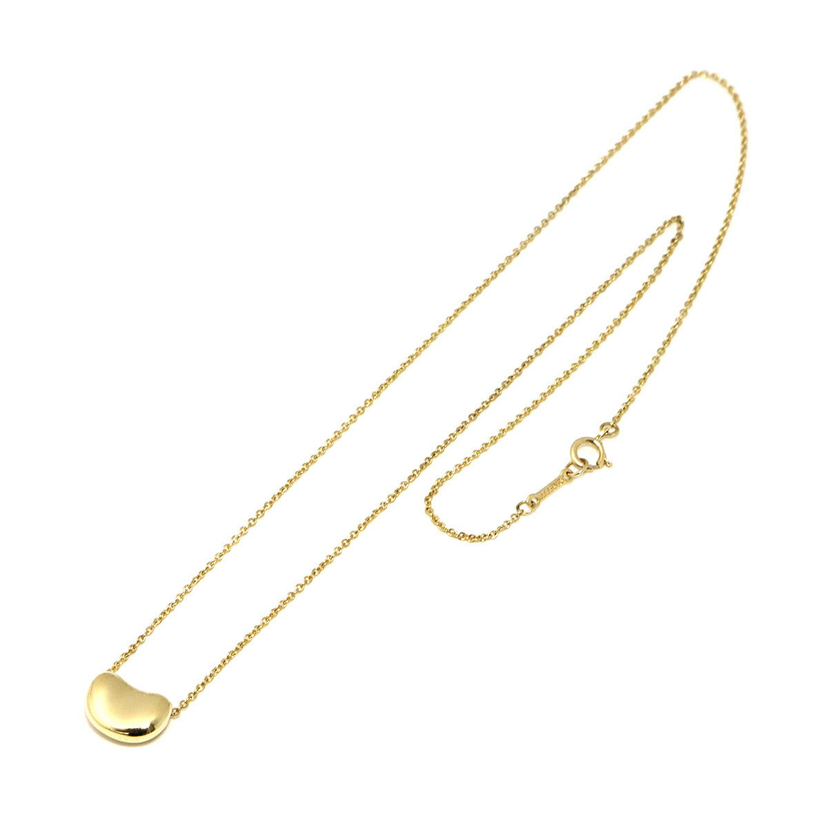 Bean Necklace 18K Yellow Gold 750