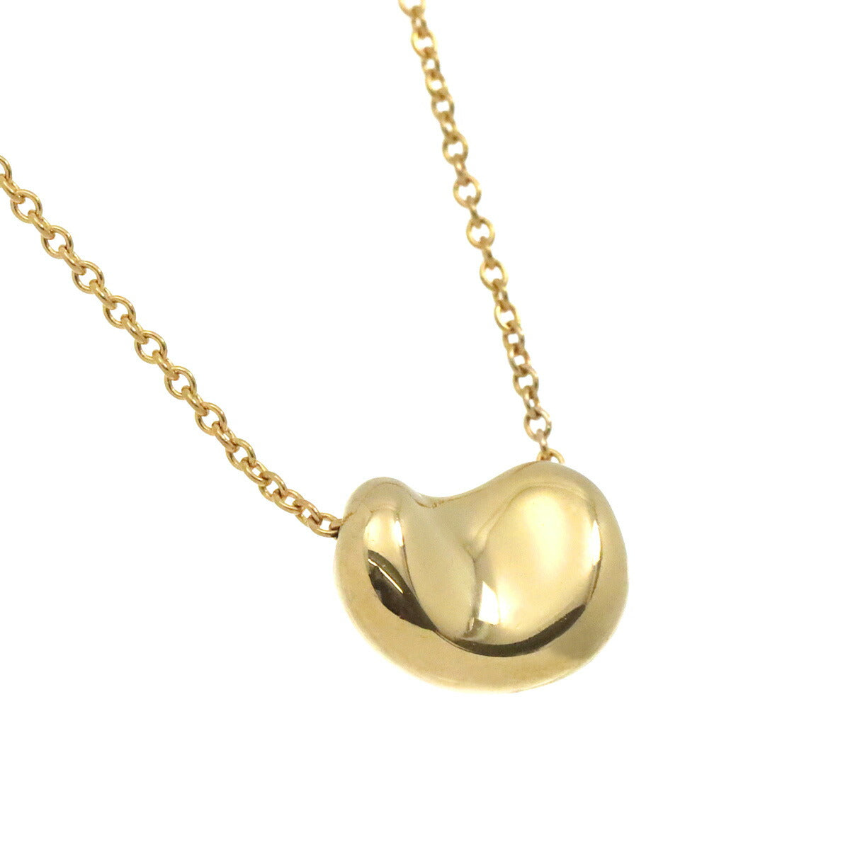 Bean Necklace 18K Yellow Gold 750