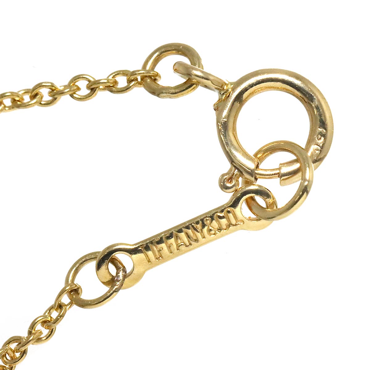 Bean Necklace 18K Yellow Gold 750