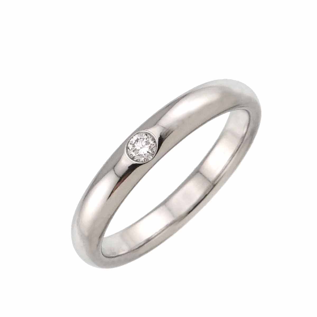 Diamond Ring Pt Platinum size5.75-6(US)