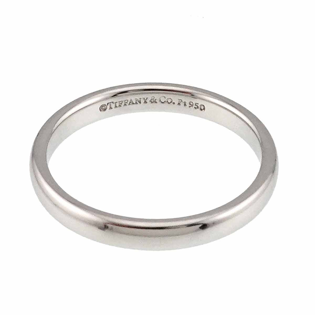 TIFFANY Co. Stacking Ring Platinum size7.75-8US)