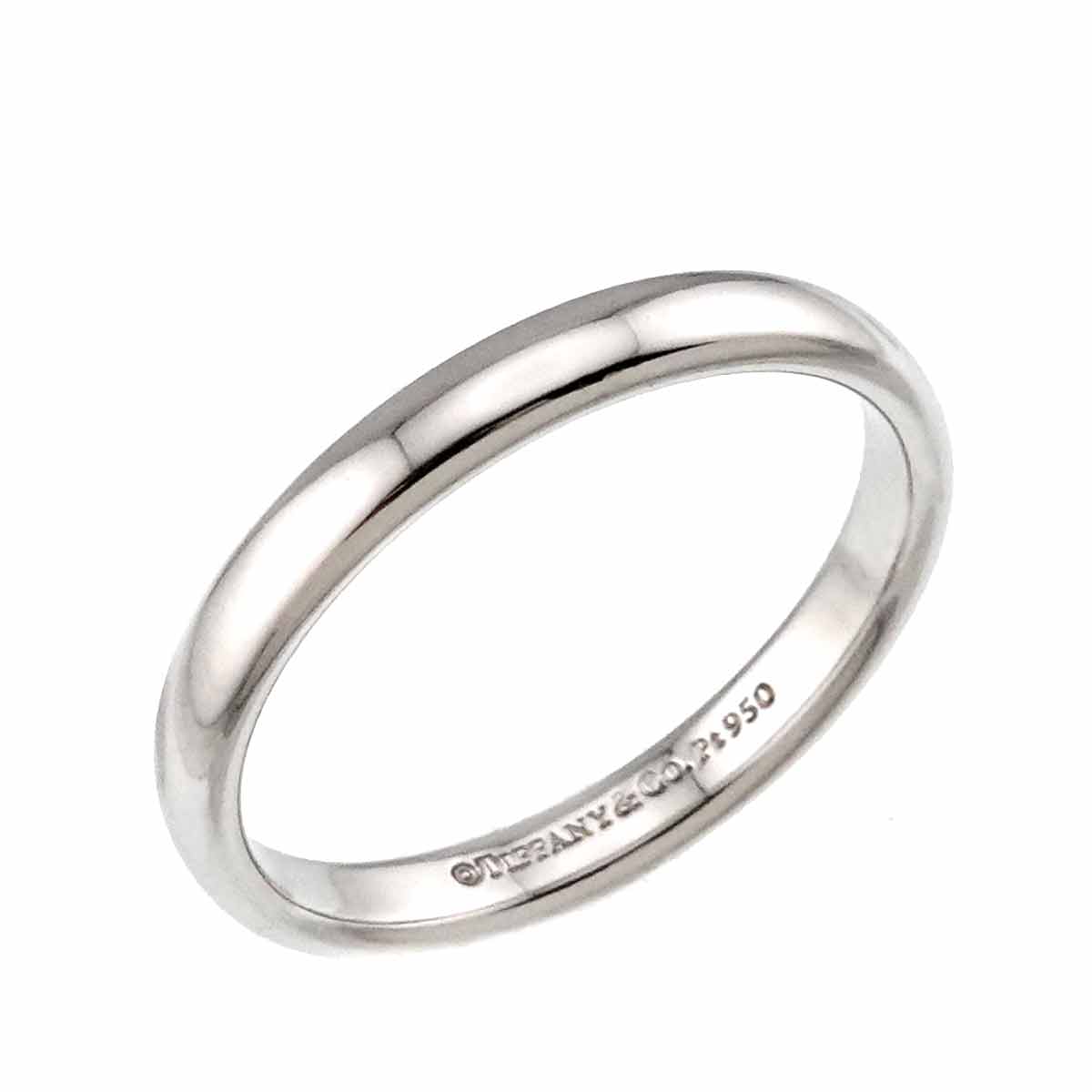 TIFFANY Co. Stacking Ring Platinum size7.75-8US)