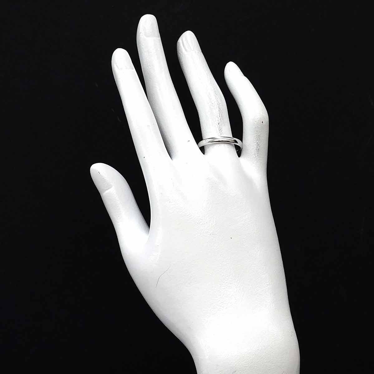 TIFFANY Co. Stacking Ring Platinum size7.75-8US)