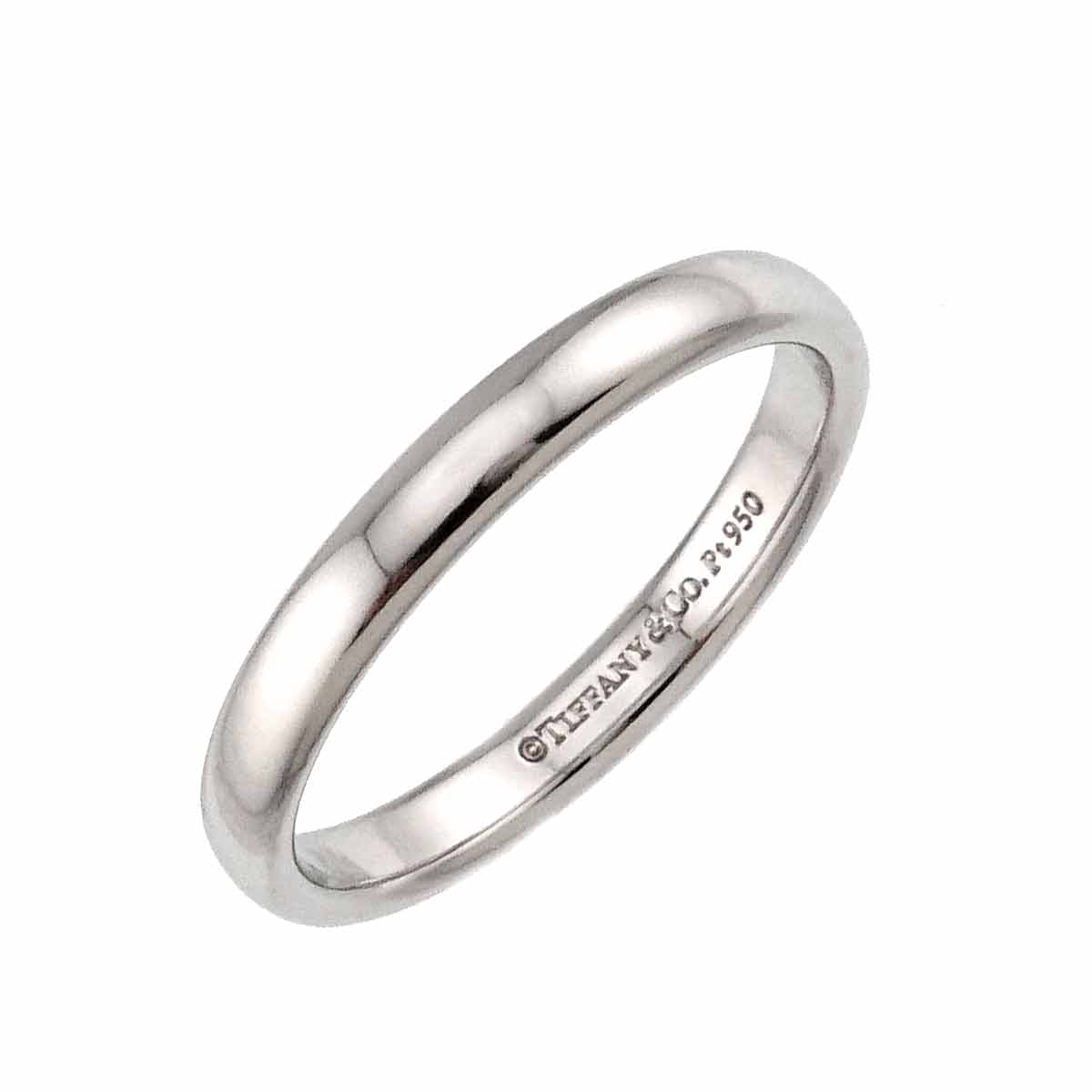 TIFFANY Co. Stacking Ring Platinum size7.75-8US)