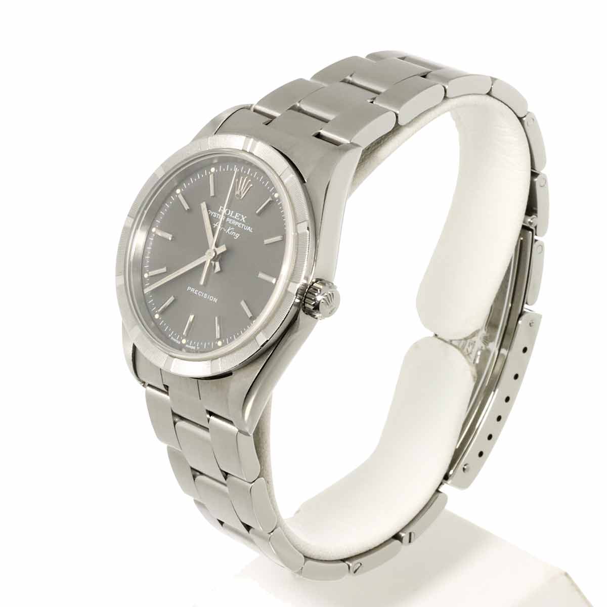 Air King Engine turned bezel 14010 Serial W Automatic Mens