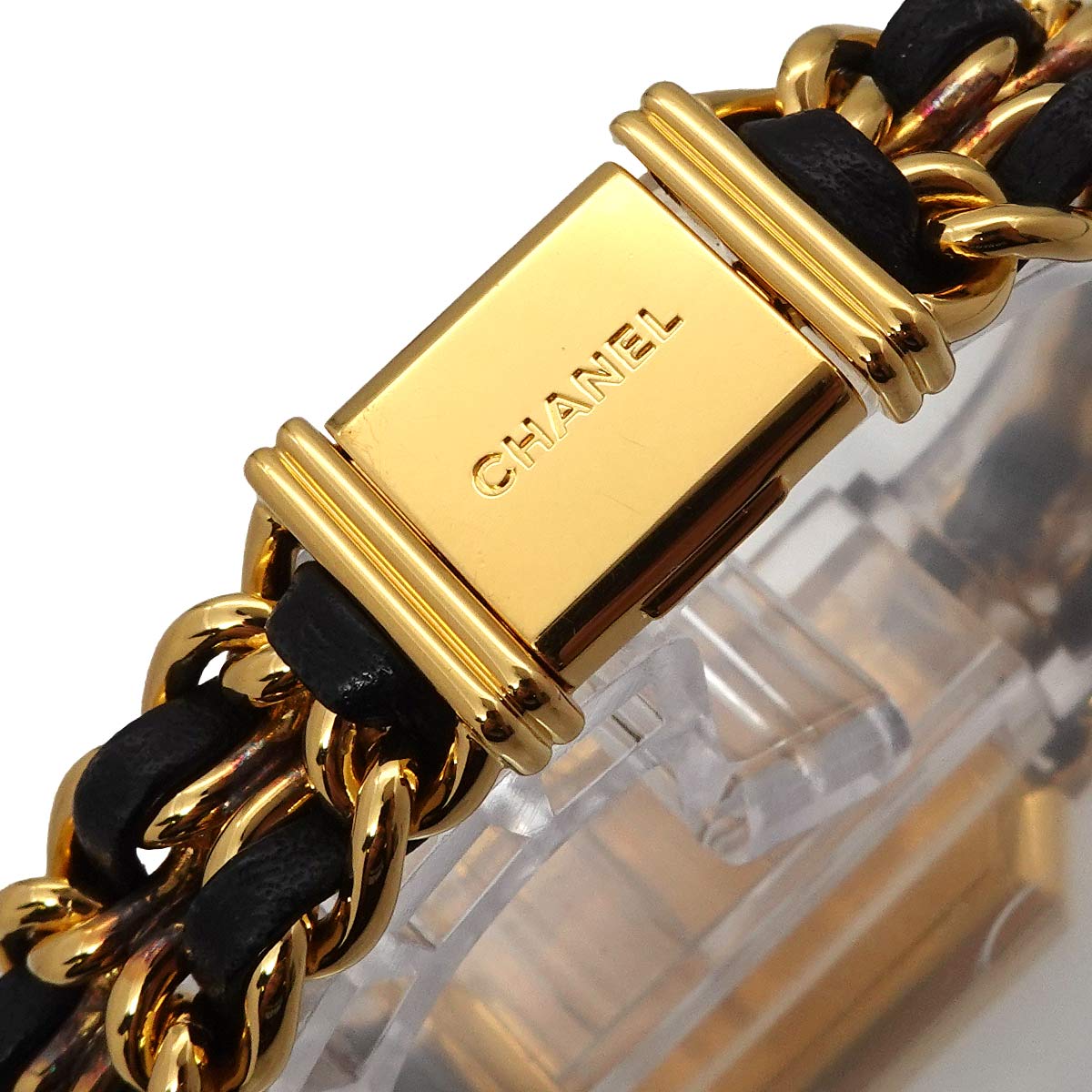 Premiere Size M H0001 Vintage Quartz Black Dial Ladies Watch