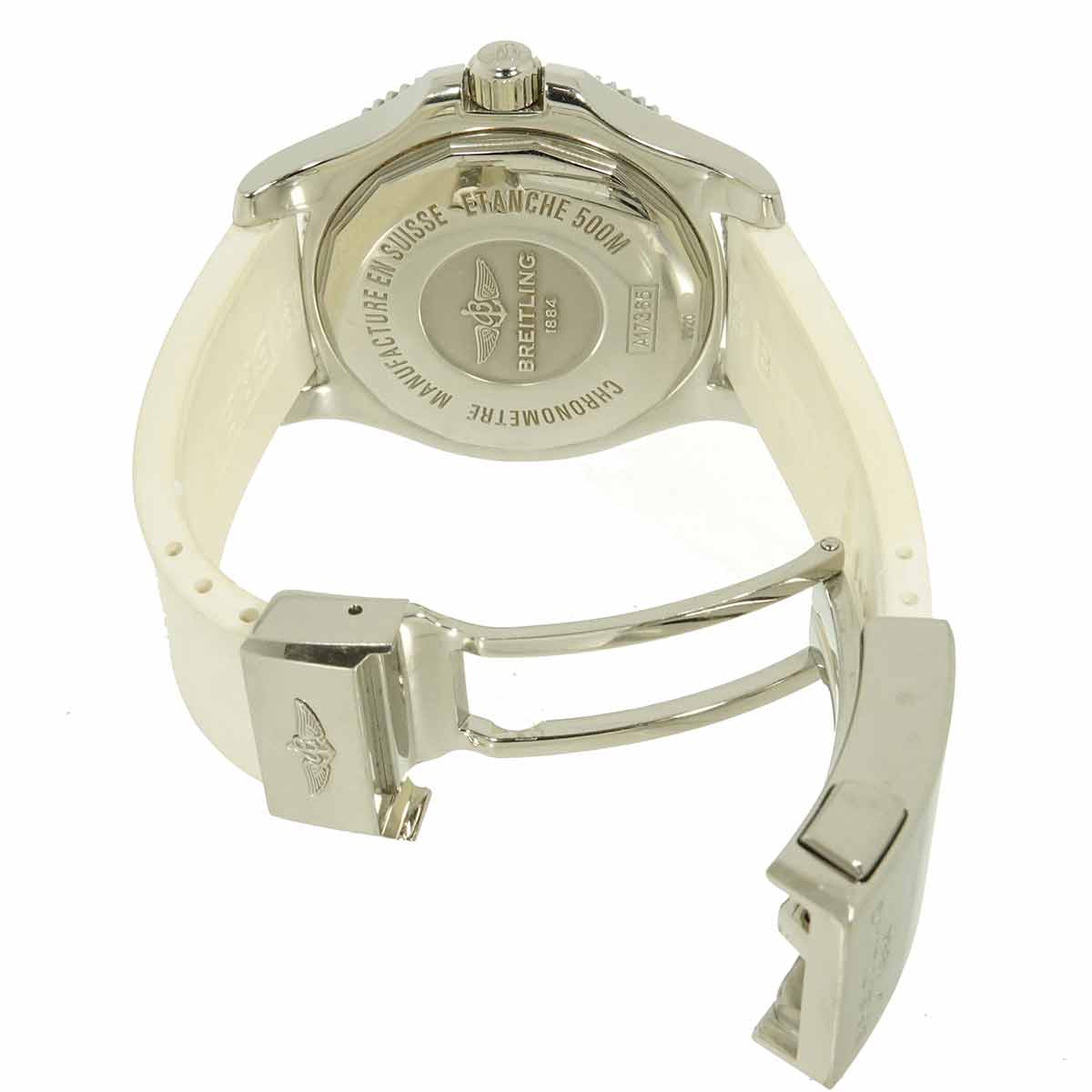 Super Ocean II 42mm A17365 White Dial Automatic Mens Watch