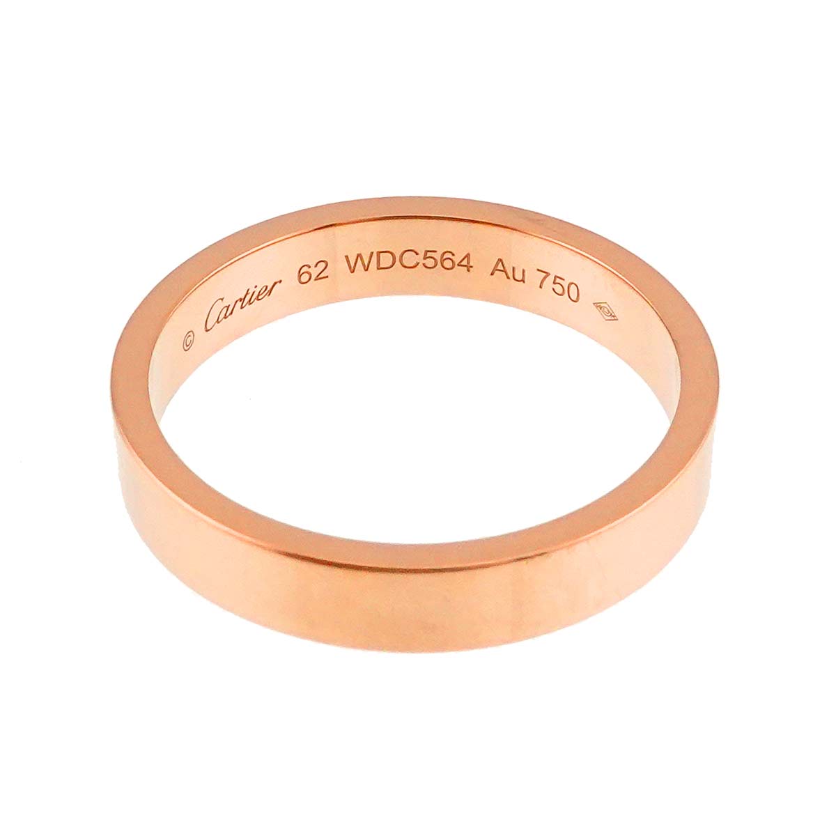 C de Ring 18K Pink Gold 750 Size62 9.5-9.75(US)