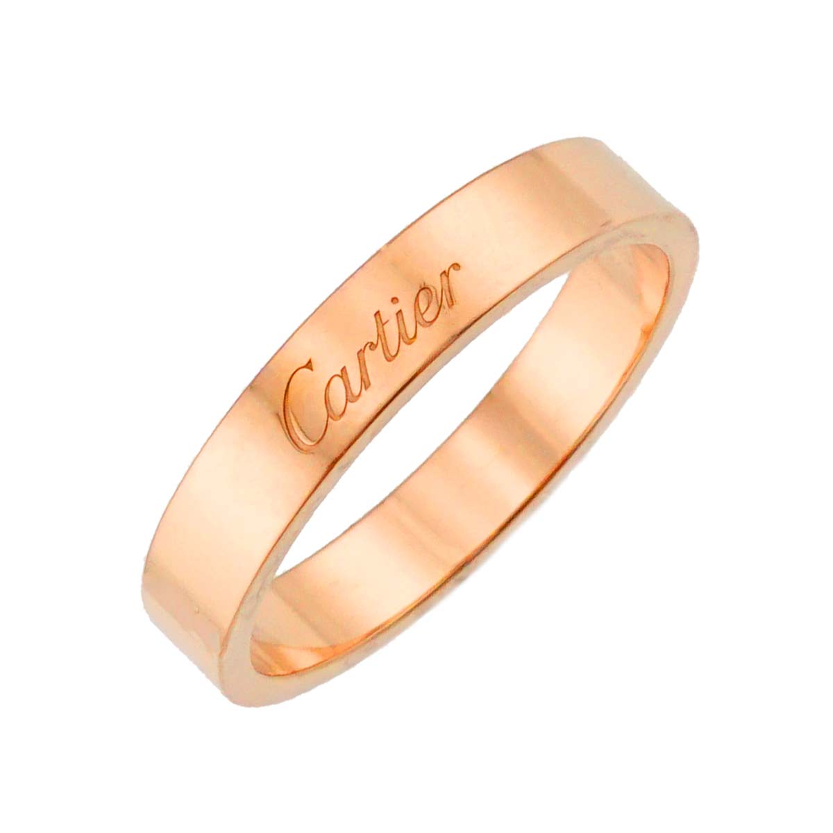 C de Ring 18K Pink Gold 750 Size62 9.5-9.75(US)