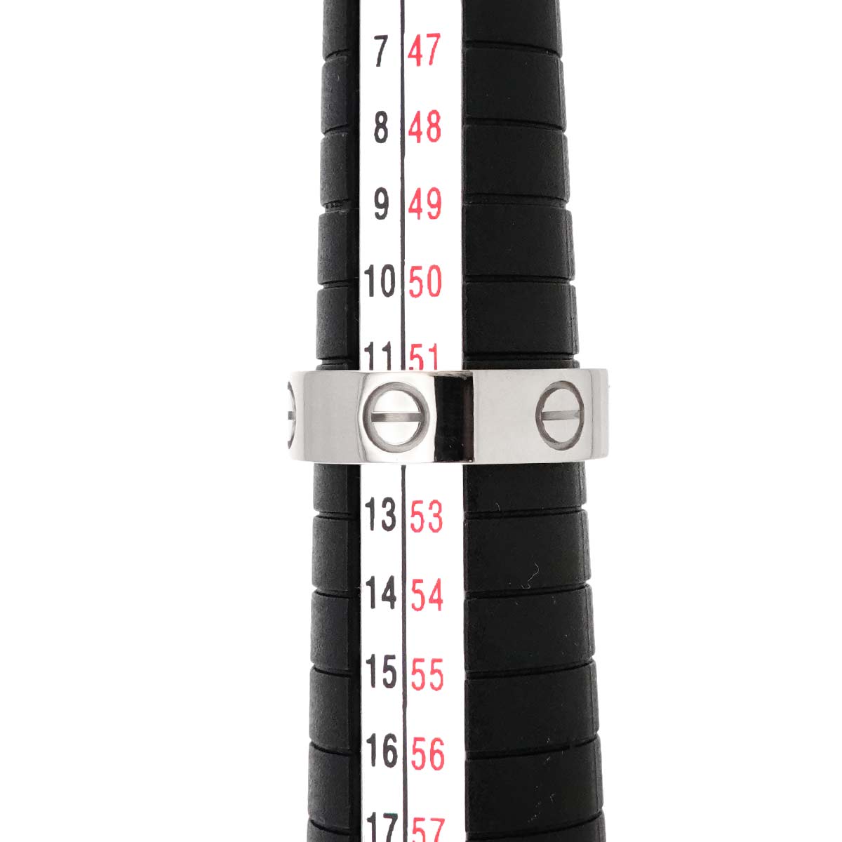 Cartier Love Ring 18K White Gold 750 size52 5.75-6(US)