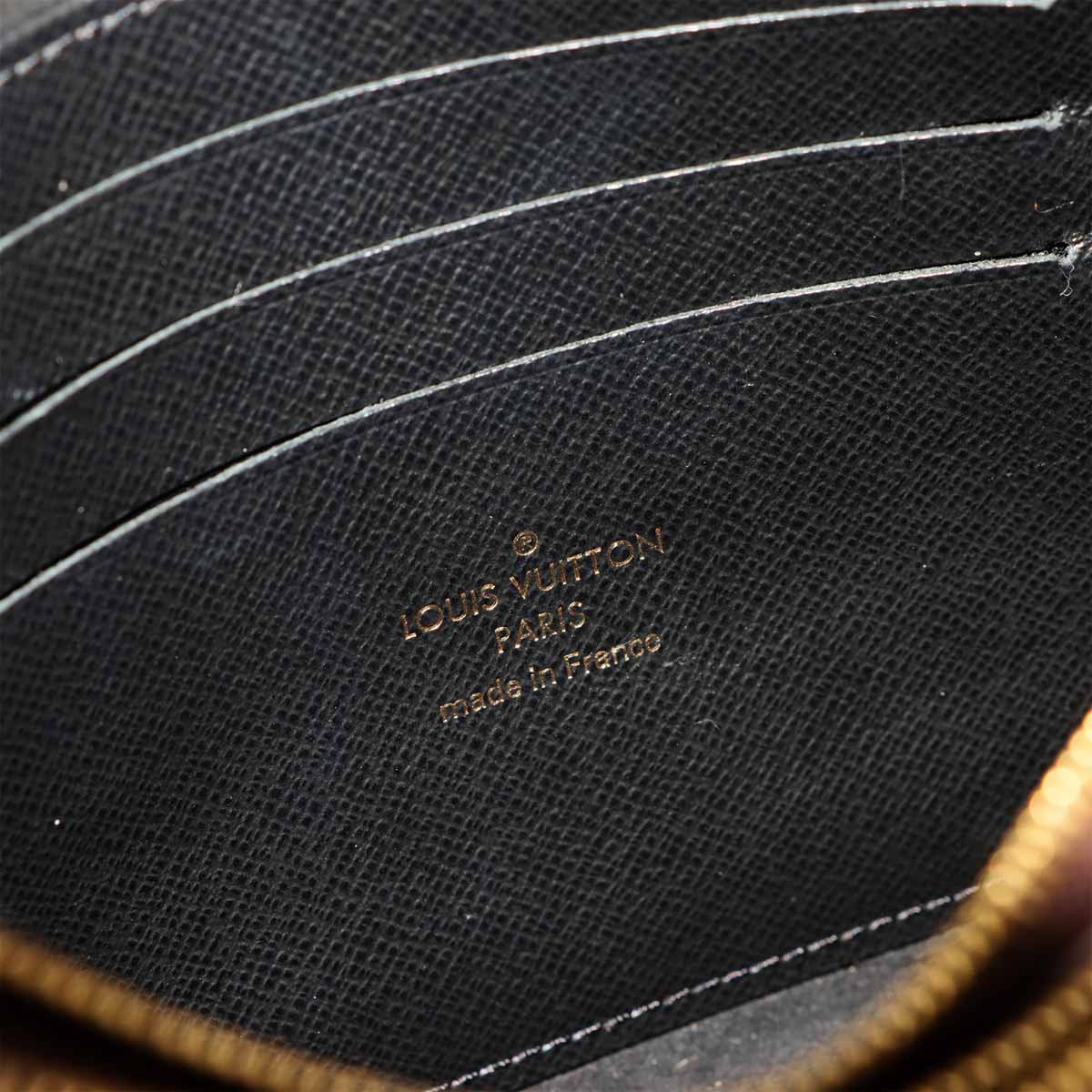 Monogram Giant Reverse Double Zip Pochette Shoulder Bag