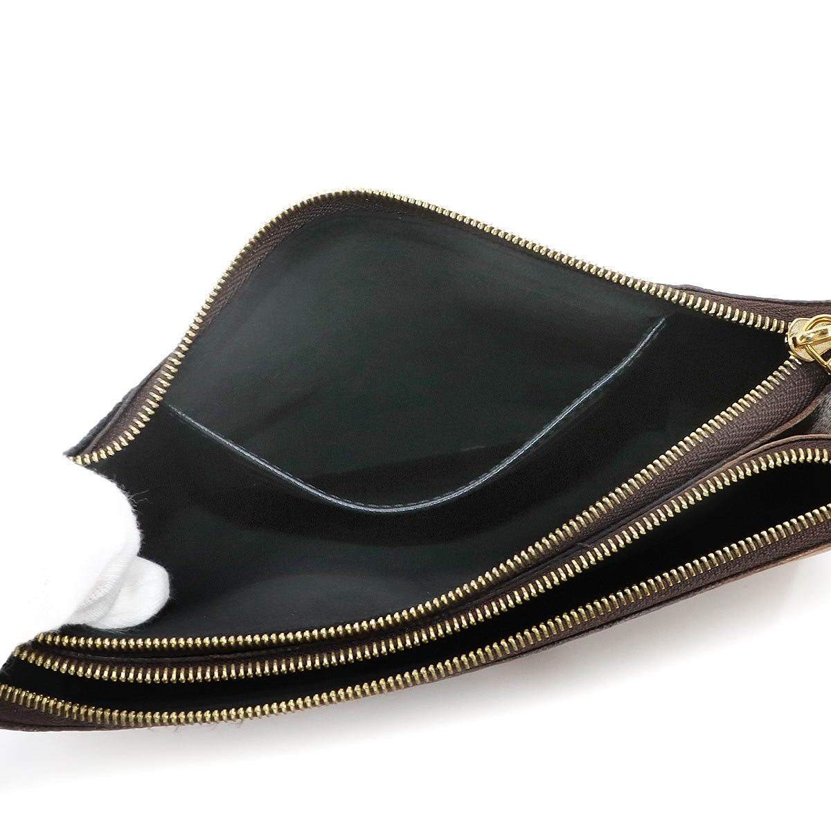 Monogram Giant Reverse Double Zip Pochette Shoulder Bag