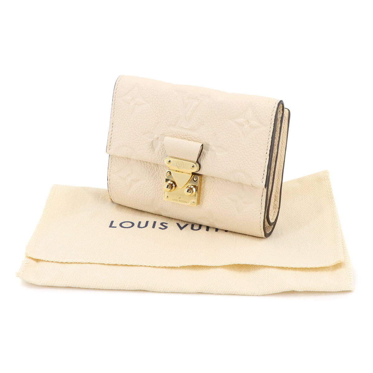 Monogram Empreinte Metis Compact Wallet Cream M81071
