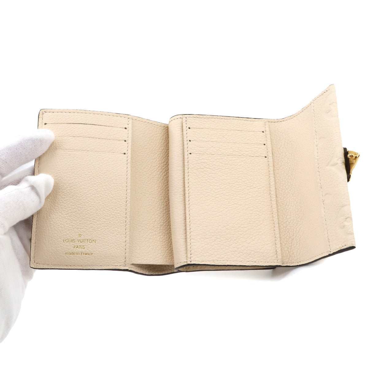 Monogram Empreinte Metis Compact Wallet Cream M81071