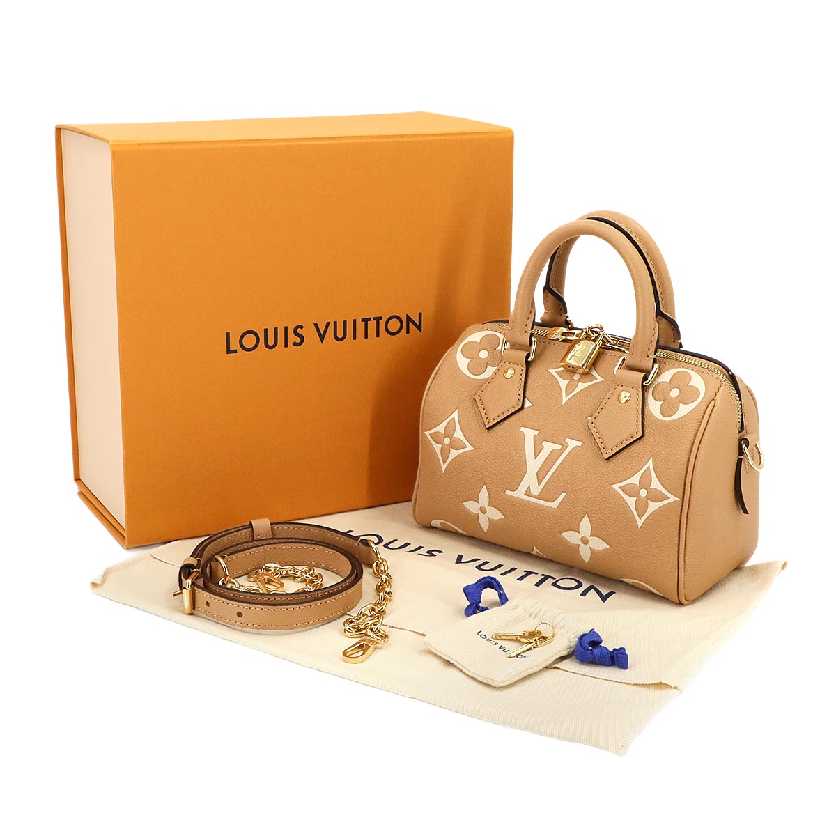 Bicolor Monogram Empreinte Speedy Bandouliere 20 M12713