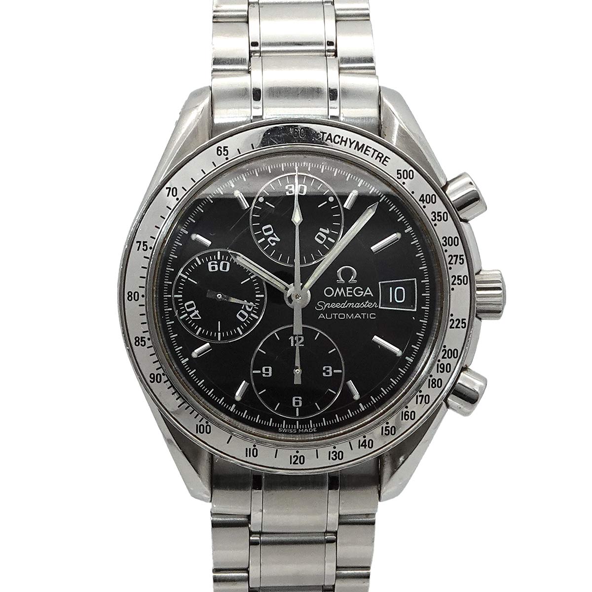 Speedmaster Date 3513.50 Chronograph Automatic Black Dial Mens