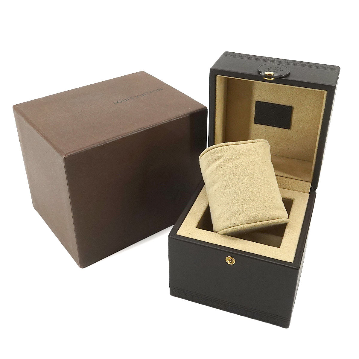 Tambour Diamon GM Q111C Diamond Amarante Black Dial