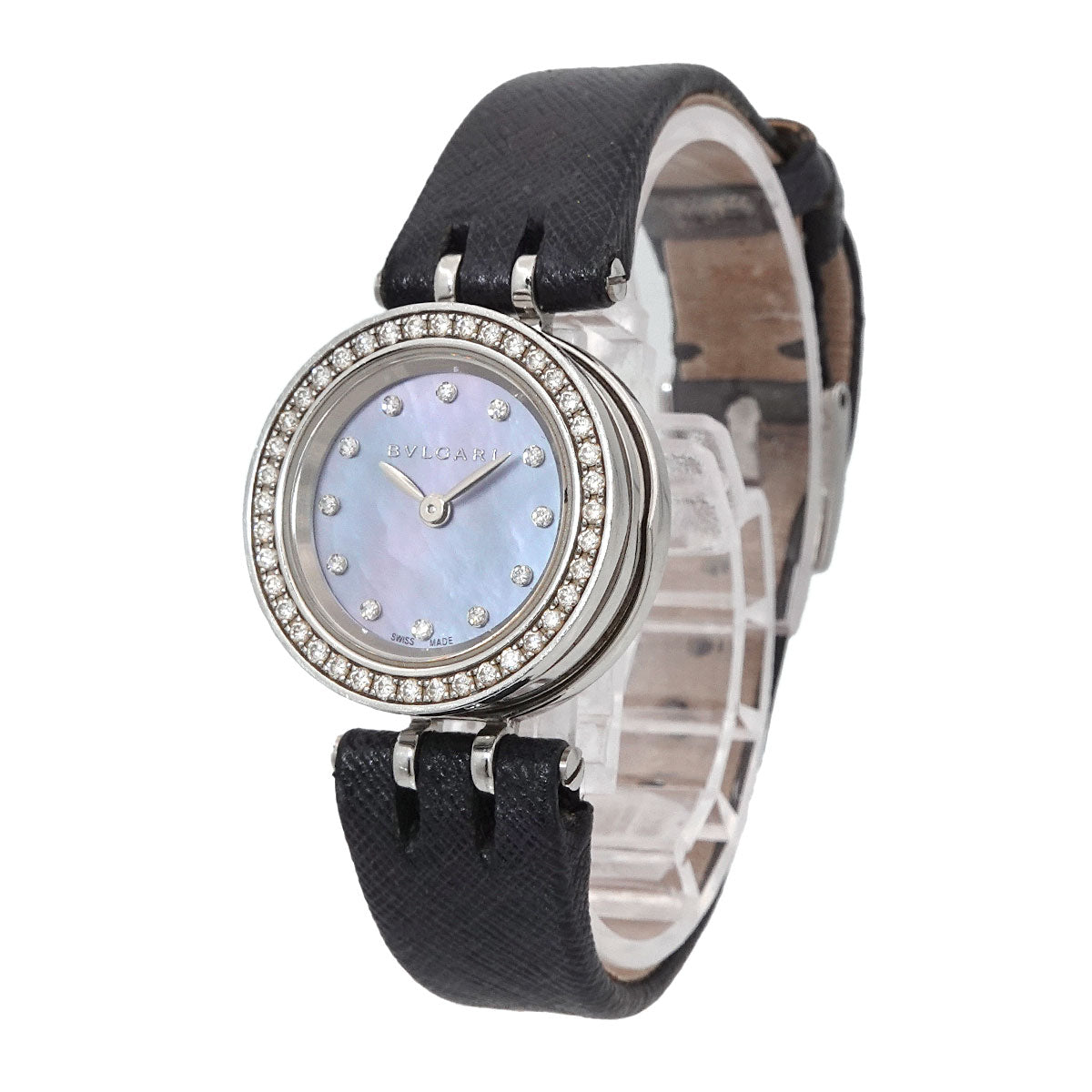 B-zero1 BZ23S Diamond Quartz Blue shell Dial Ladies Watch
