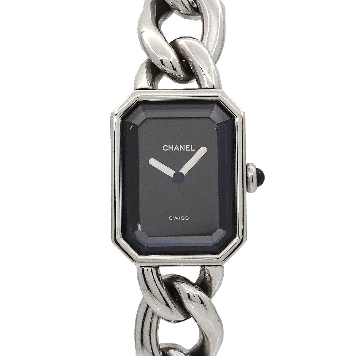 Premiere L Size H0452 Quartz Black Dial Ladies Watch