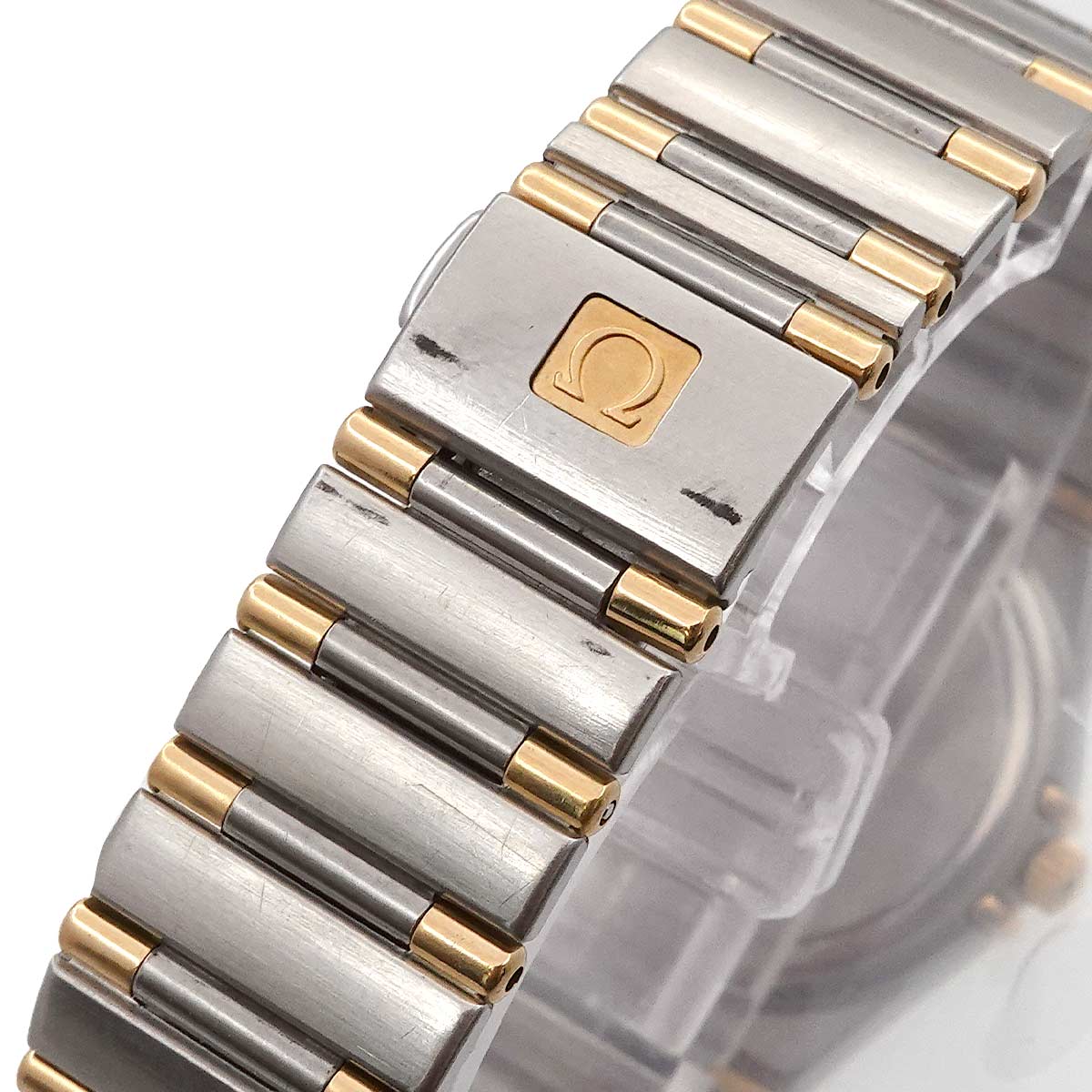 Constellation 750 YG Diamond White Shell Dial Ladies Watch