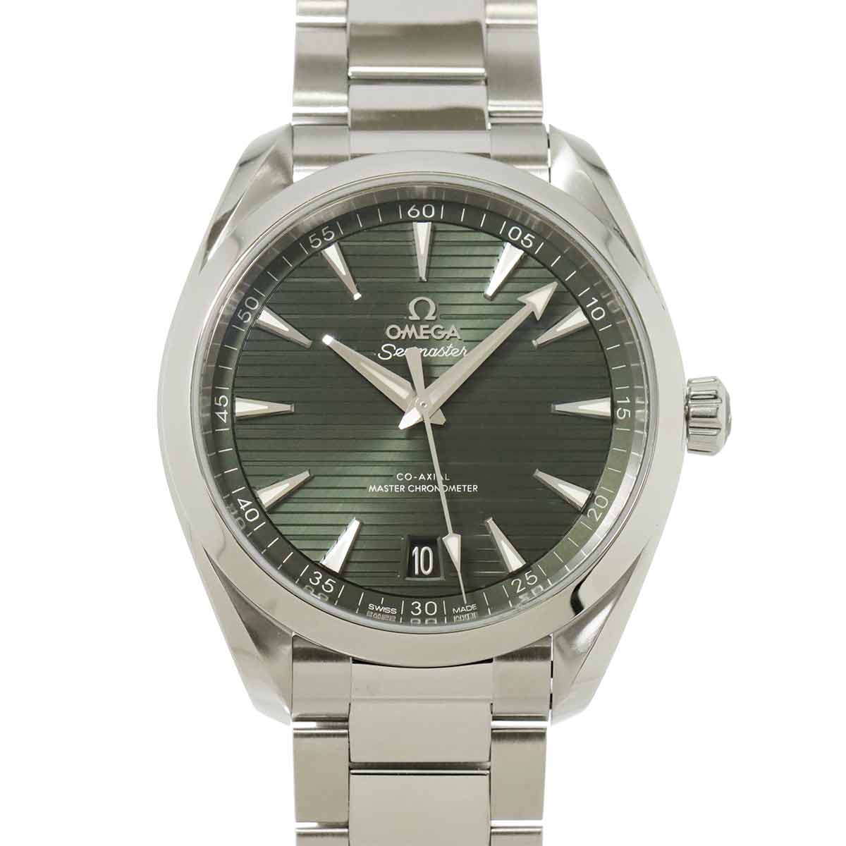 Seamaster Aqua Terra 220 10 41 21 10 001 Green Dial Mens Watch