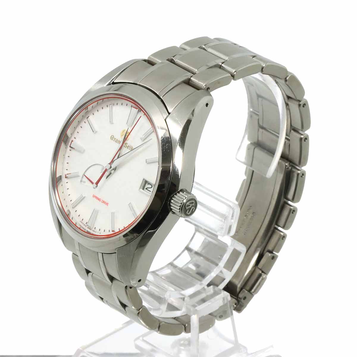 Spring Drive SBGA421 9R65-0DL0 Date White Dial Mens Watch