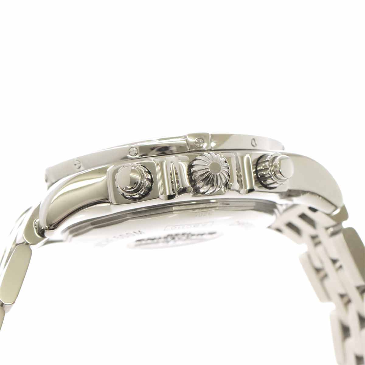 Chronomat 44 AB0110 Chronograph Date Black Dial Mens Watch