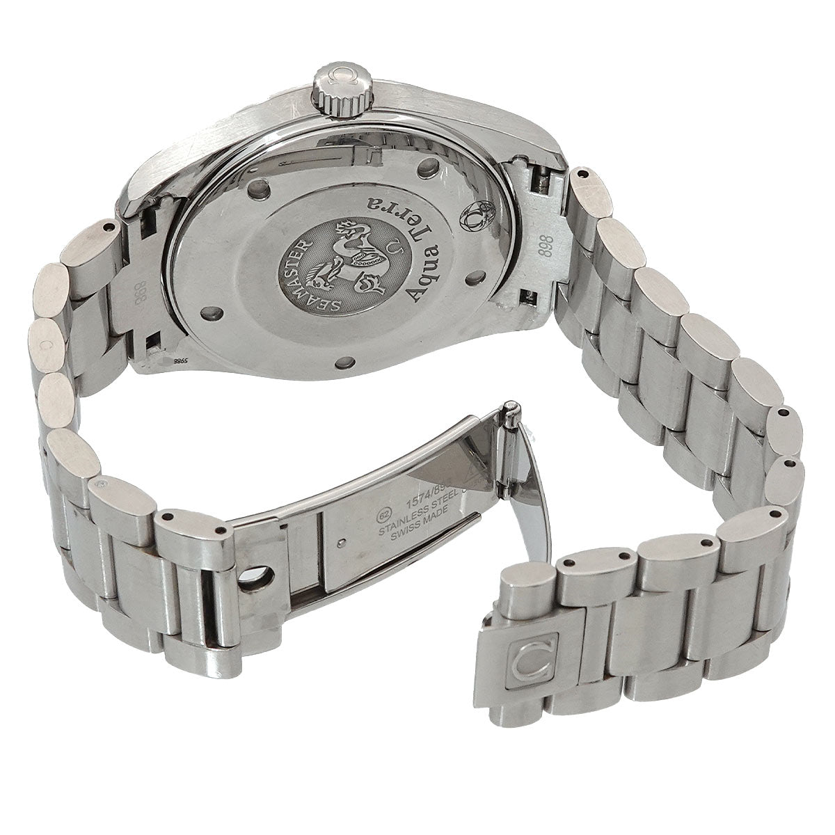 Seamaster Aqua Terra 2517.30 Date Quartz Silver Dial Mens Watch