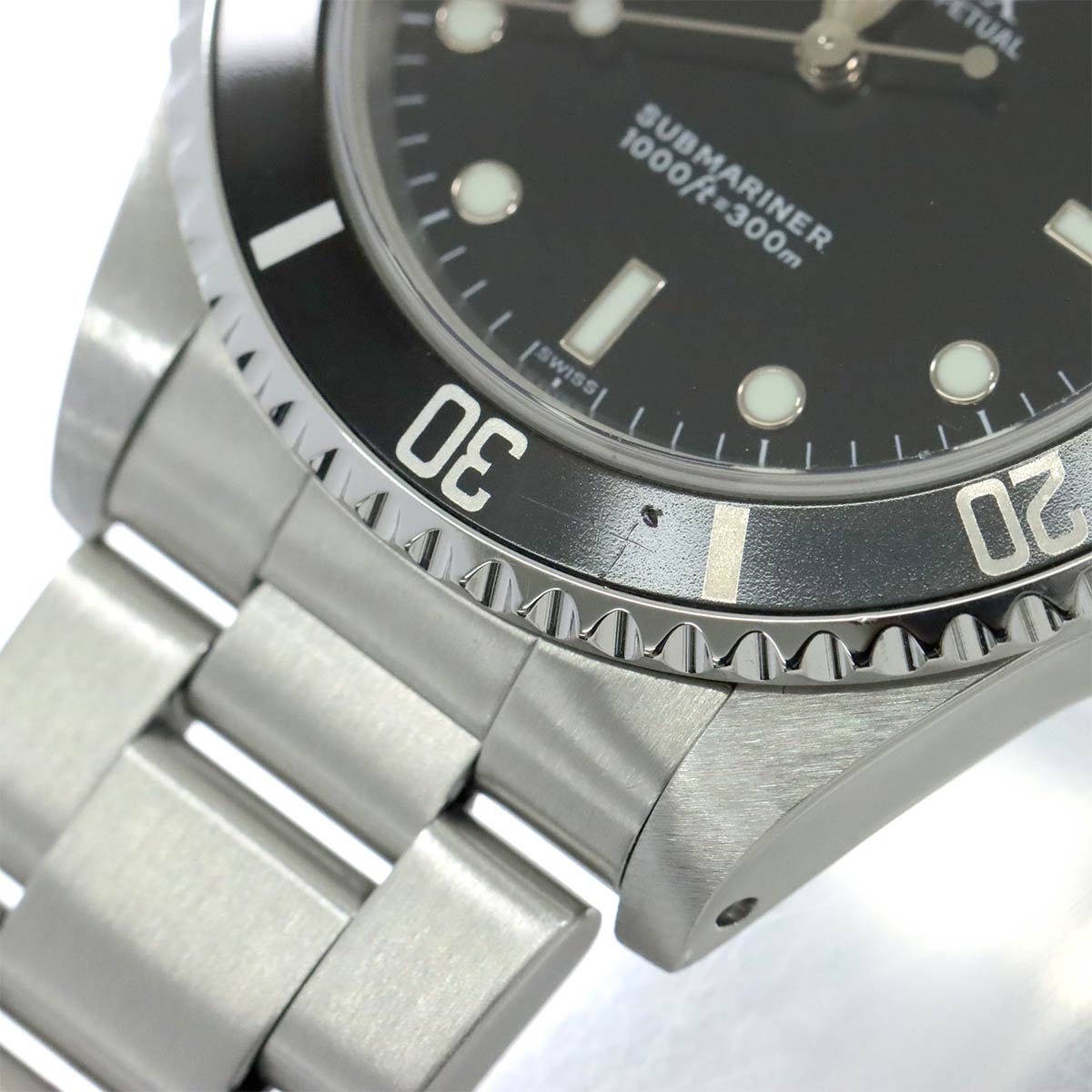 Submariner No Date 14060 Serial U Black Dial Mens Watch