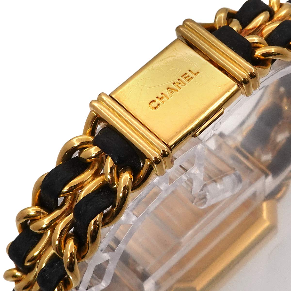 Premiere Size M H0001 Vintage Quartz Black Dial Ladies Watch